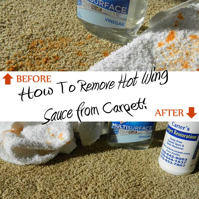 How to Clean Hot Sauce Out of Carpet?