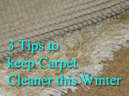 winter weather, clean carpet, carpet cleaner