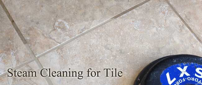 steam cleaning tile