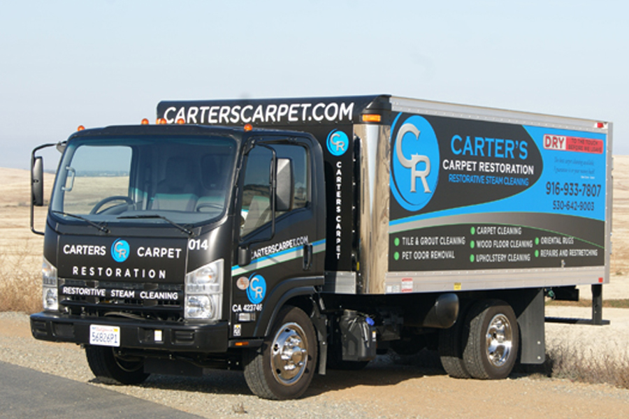 carters carept cleaning truck