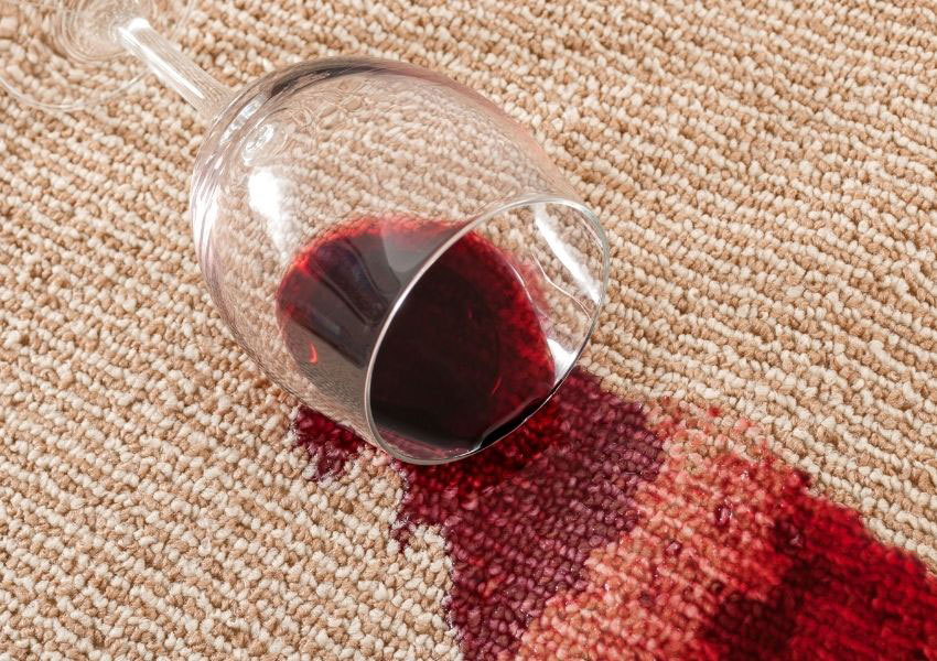 how to remove a wine stain from fabric